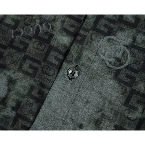 Replica Gucci Shirts Long Sleeved For Men #1361591 $48.00 USD for Wholesale