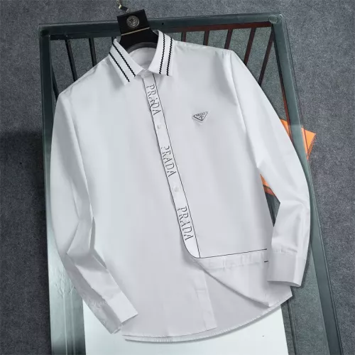 Cheap Prada Shirts Long Sleeved For Men #1361592, $$48.00 USD On Prada Shirts