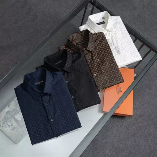 Replica Louis Vuitton LV Shirts Long Sleeved For Men #1361594 $48.00 USD for Wholesale