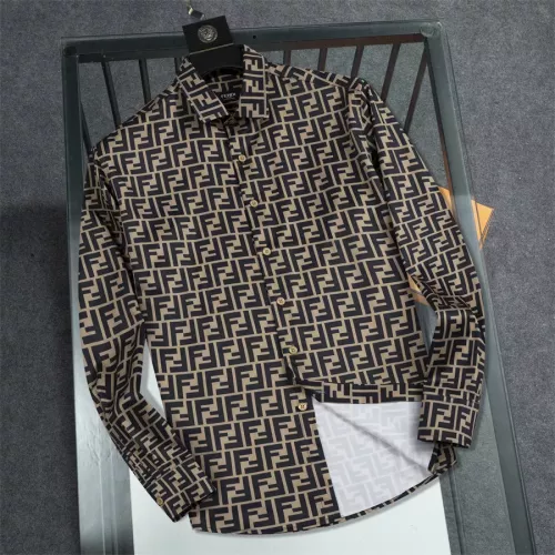Cheap Fendi Shirts Long Sleeved For Men #1361600, $$40.00 USD On Fendi Shirts