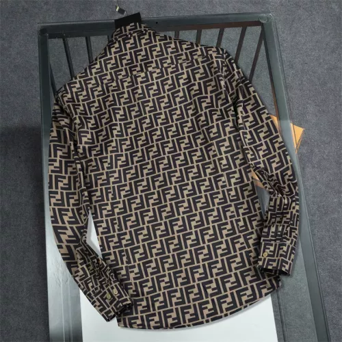 Replica Fendi Shirts Long Sleeved For Men #1361600 $40.00 USD for Wholesale