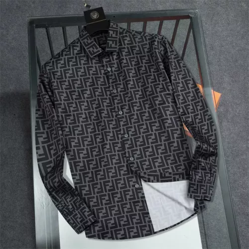 Cheap Fendi Shirts Long Sleeved For Men #1361601, $$40.00 USD On Fendi Shirts