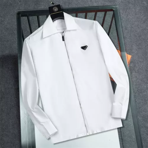 Cheap Prada Shirts Long Sleeved For Men #1361607, $$48.00 USD On Prada Shirts