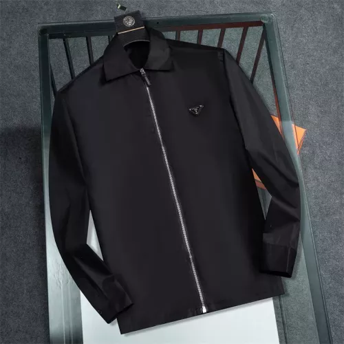 Cheap Prada Shirts Long Sleeved For Men #1361608, $$48.00 USD On Prada Shirts