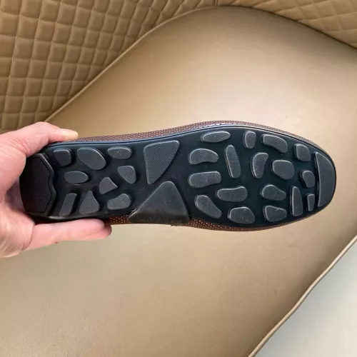 Replica Salvatore Ferragamo Leather Shoes For Men #1361609 $88.00 USD for Wholesale