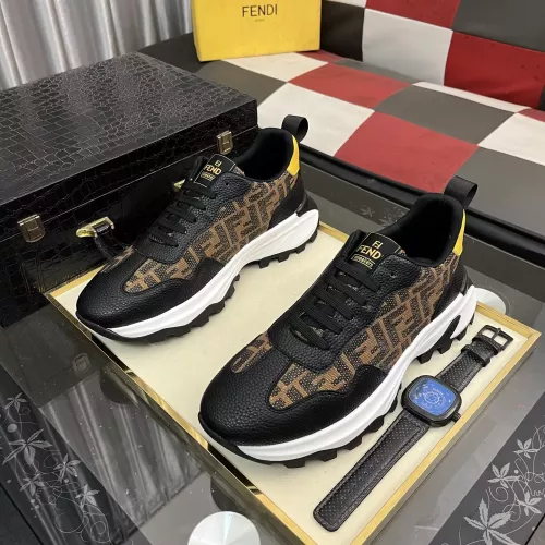 Replica Fendi Casual Shoes For Men #1361616 $85.00 USD for Wholesale