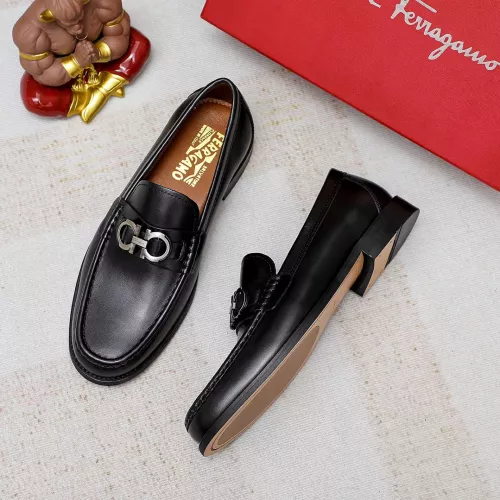 Cheap Salvatore Ferragamo Leather Shoes For Men #1361671, $$82.00 USD On Salvatore Ferragamo Leather Shoes