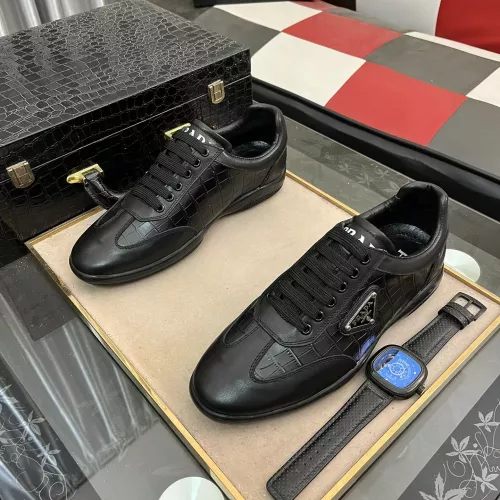 Replica Prada Casual Shoes For Men #1361700 $80.00 USD for Wholesale