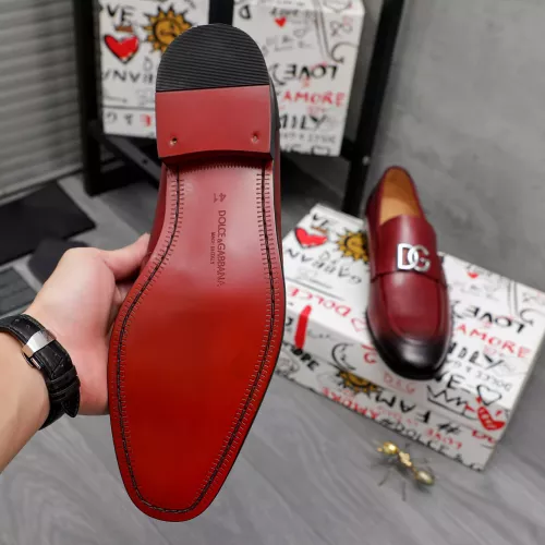 Replica Dolce & Gabbana D&G Leather Shoes For Men #1361739 $96.00 USD for Wholesale