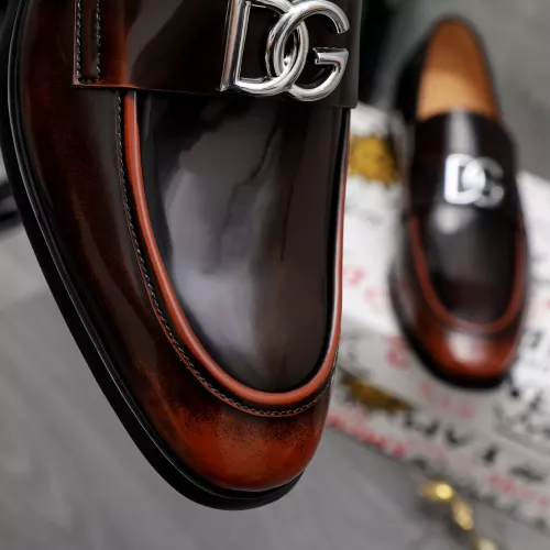 Replica Dolce & Gabbana D&G Leather Shoes For Men #1361741 $96.00 USD for Wholesale