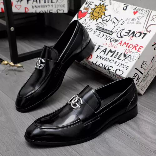 Cheap Dolce &amp; Gabbana D&amp;G Leather Shoes For Men #1361743, $$96.00 USD On Dolce &amp; Gabbana D&amp;G Leather Shoes