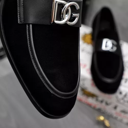 Replica Dolce & Gabbana D&G Leather Shoes For Men #1361744 $96.00 USD for Wholesale