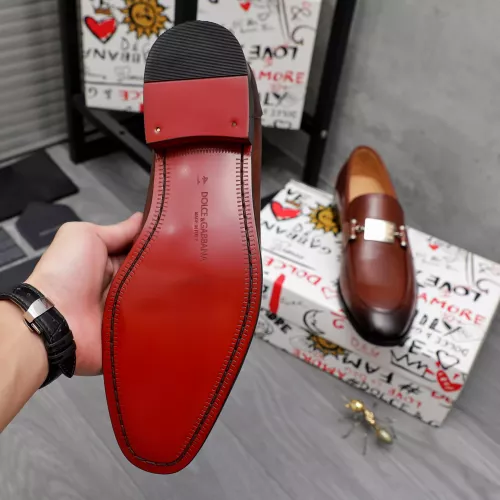 Replica Dolce & Gabbana D&G Leather Shoes For Men #1361746 $96.00 USD for Wholesale