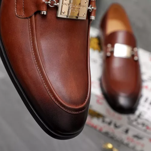 Replica Dolce & Gabbana D&G Leather Shoes For Men #1361746 $96.00 USD for Wholesale