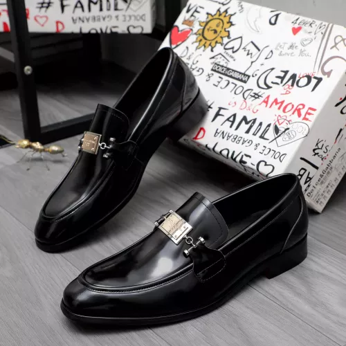 Cheap Dolce &amp; Gabbana D&amp;G Leather Shoes For Men #1361749, $$96.00 USD On Dolce &amp; Gabbana D&amp;G Leather Shoes