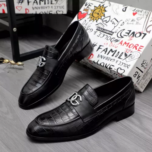 Cheap Dolce &amp; Gabbana D&amp;G Leather Shoes For Men #1361753, $$96.00 USD On Dolce &amp; Gabbana D&amp;G Leather Shoes