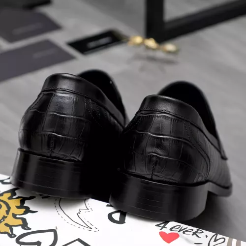 Replica Dolce & Gabbana D&G Leather Shoes For Men #1361753 $96.00 USD for Wholesale