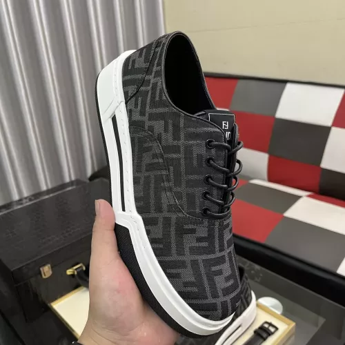 Replica Fendi Casual Shoes For Men #1361755 $80.00 USD for Wholesale