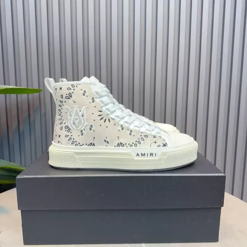 Replica Amiri High Tops Shoes For Men #1361814 $112.00 USD for Wholesale
