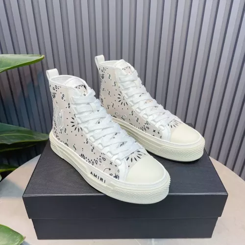 Replica Amiri High Tops Shoes For Men #1361814 $112.00 USD for Wholesale