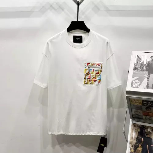 Cheap Fendi T-Shirts Short Sleeved For Unisex #1361857, $$40.00 USD On Fendi T-Shirts