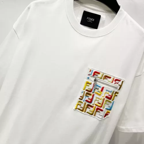 Replica Fendi T-Shirts Short Sleeved For Unisex #1361857 $40.00 USD for Wholesale