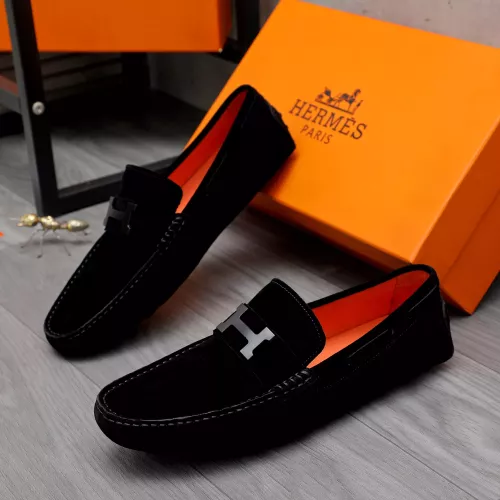 Cheap Hermes Leather Shoes For Men #1361858, $$76.00 USD On Hermes Leather Shoes
