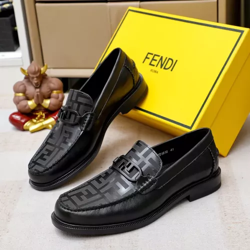 Cheap Fendi Leather Shoes For Men #1361890, $$85.00 USD On Fendi Leather Shoes