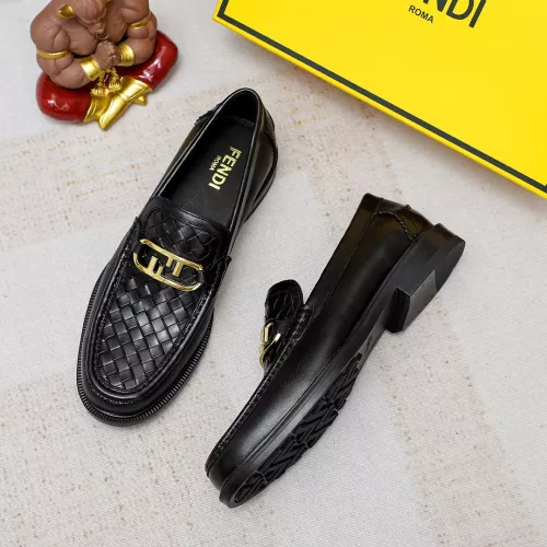 Cheap Fendi Leather Shoes For Men #1361891, $$85.00 USD On Fendi Leather Shoes