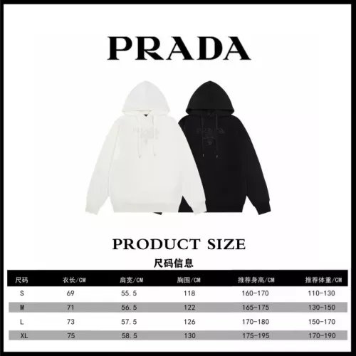Replica Prada Hoodies Long Sleeved For Unisex #1361982 $64.00 USD for Wholesale