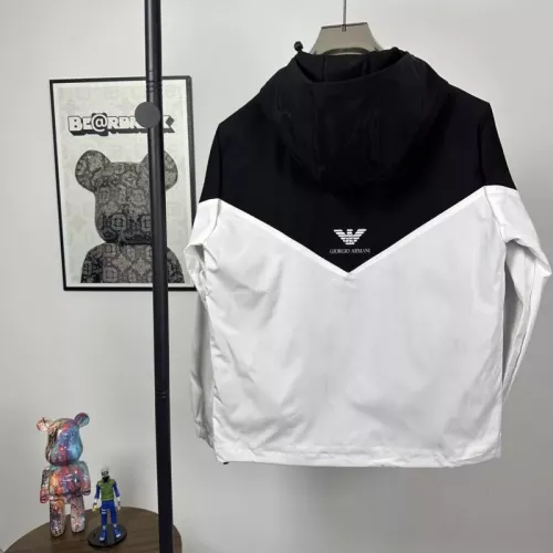 Replica Armani Jackets Long Sleeved For Men #1361996 $68.00 USD for Wholesale