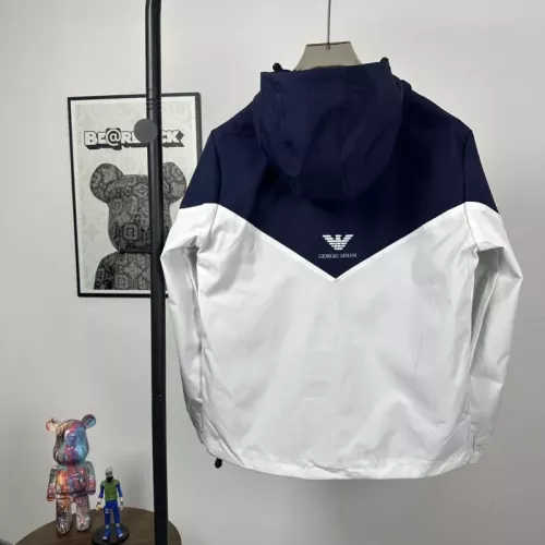 Replica Armani Jackets Long Sleeved For Men #1361997 $68.00 USD for Wholesale