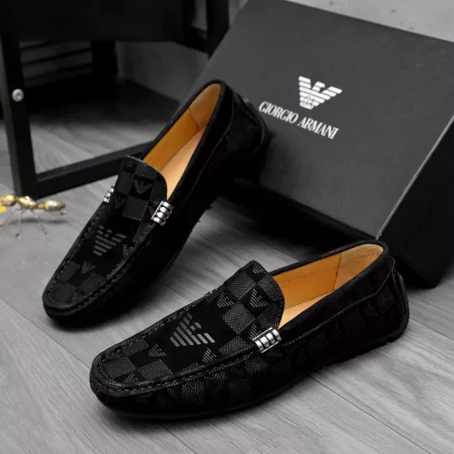 Cheap Armani Leather Shoes For Men #1362014, $$76.00 USD On Armani Leather Shoes