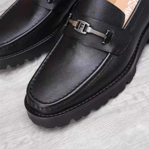 Replica Salvatore Ferragamo Leather Shoes For Men #1362017 $96.00 USD for Wholesale
