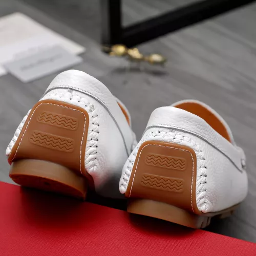 Replica Salvatore Ferragamo Leather Shoes For Men #1362021 $76.00 USD for Wholesale