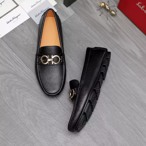 Cheap Salvatore Ferragamo Leather Shoes For Men #1362022, $$76.00 USD On Salvatore Ferragamo Leather Shoes