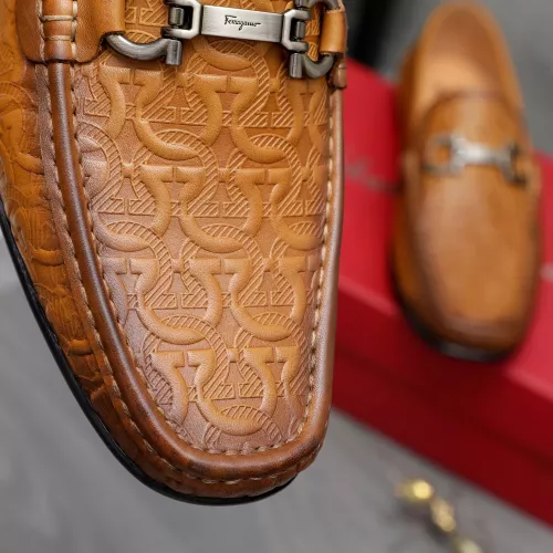 Replica Salvatore Ferragamo Leather Shoes For Men #1362023 $76.00 USD for Wholesale
