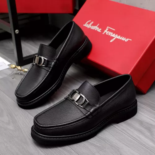 Cheap Salvatore Ferragamo Leather Shoes For Men #1362025, $$96.00 USD On Salvatore Ferragamo Leather Shoes