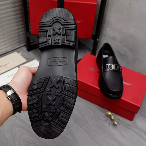 Replica Salvatore Ferragamo Leather Shoes For Men #1362025 $96.00 USD for Wholesale