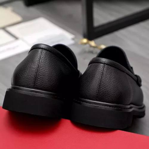 Replica Salvatore Ferragamo Leather Shoes For Men #1362025 $96.00 USD for Wholesale