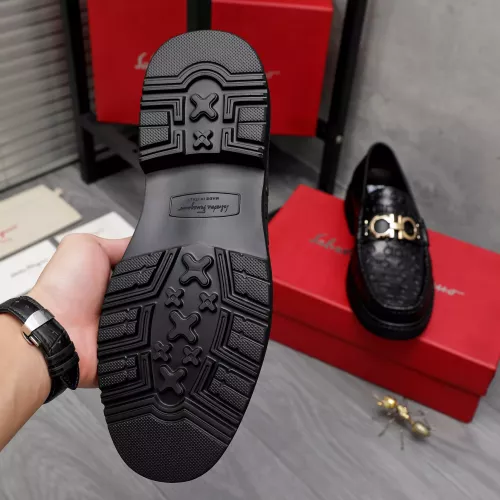 Replica Salvatore Ferragamo Leather Shoes For Men #1362028 $96.00 USD for Wholesale