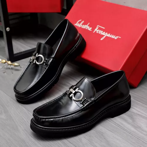 Cheap Salvatore Ferragamo Leather Shoes For Men #1362031, $$96.00 USD On Salvatore Ferragamo Leather Shoes
