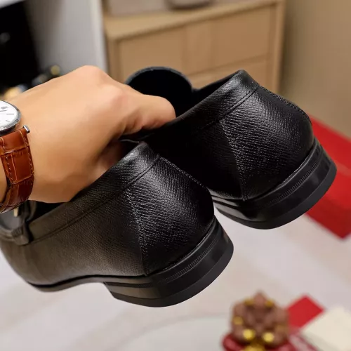 Replica Salvatore Ferragamo Leather Shoes For Men #1362035 $88.00 USD for Wholesale