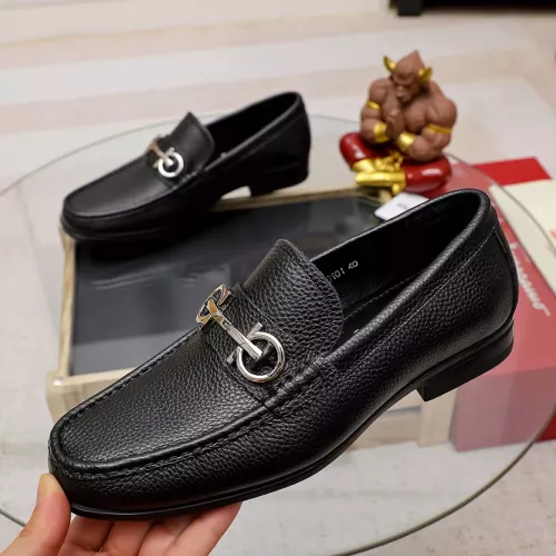 Cheap Salvatore Ferragamo Leather Shoes For Men #1362037, $$88.00 USD On Salvatore Ferragamo Leather Shoes