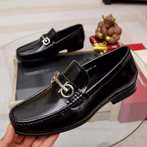 Cheap Salvatore Ferragamo Leather Shoes For Men #1362038, $$88.00 USD On Salvatore Ferragamo Leather Shoes