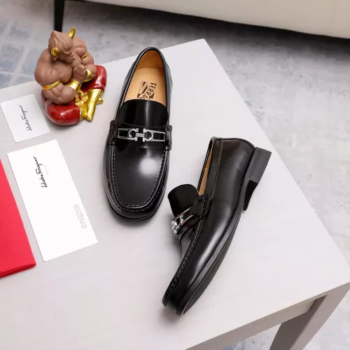 Cheap Salvatore Ferragamo Leather Shoes For Men #1362039, $$88.00 USD On Salvatore Ferragamo Leather Shoes