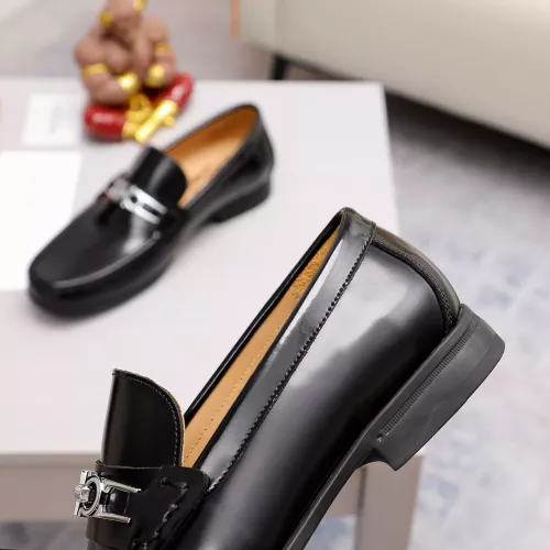 Replica Salvatore Ferragamo Leather Shoes For Men #1362039 $88.00 USD for Wholesale