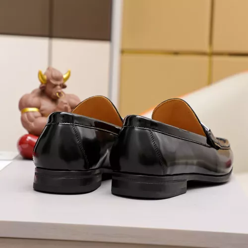 Replica Salvatore Ferragamo Leather Shoes For Men #1362039 $88.00 USD for Wholesale