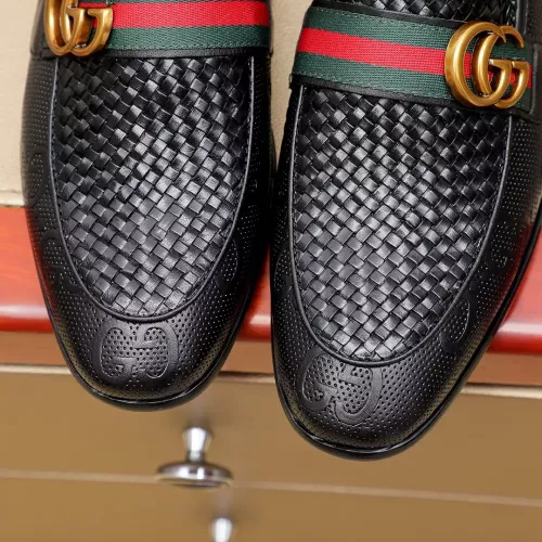 Replica Gucci Oxfords Shoes For Men #1362042 $76.00 USD for Wholesale