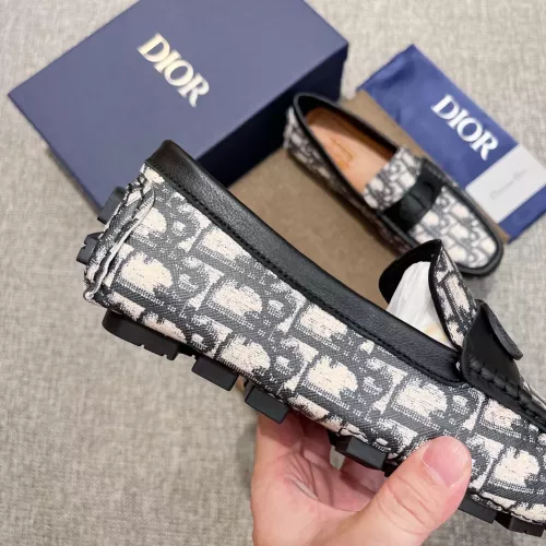 Replica Christian Dior Leather Shoes For Men #1362043 $80.00 USD for Wholesale